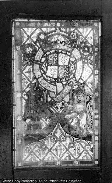 Photo of Penrhyn Bay, Penrhyn Old Hall, The Stained Glass c.1965