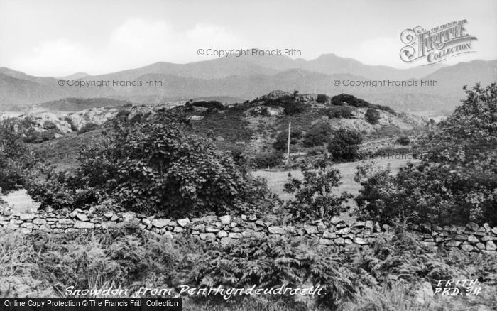 Photo of Penrhyndeudraeth, A View Of Snowdon c.1955