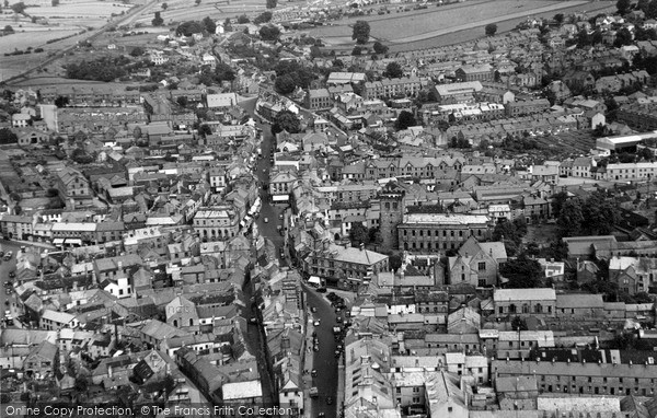 Photo of Penrith, Aerial View c.1953