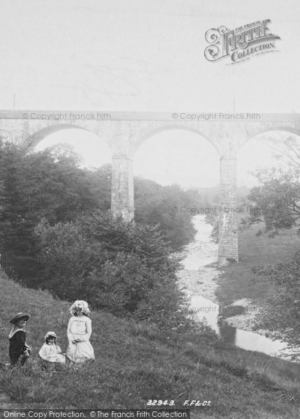 Photo of Penrith, Children On The Riverbank 1893