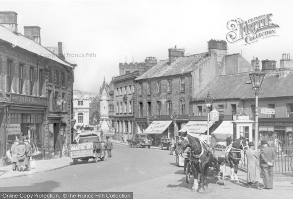 Photo of Penrith, Cornmarket c.1955