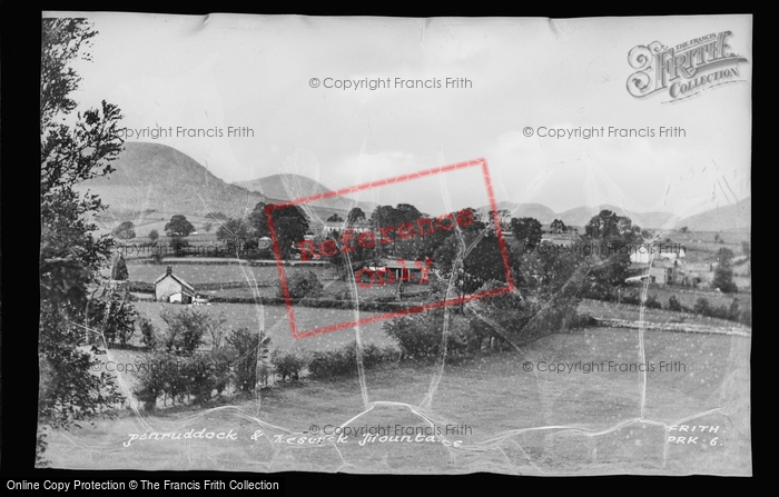 Photo of Penruddock, And Keswick Mountains c.1955