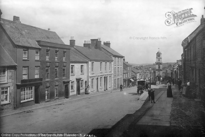 Photo of Penryn, Higher Market Street 1904