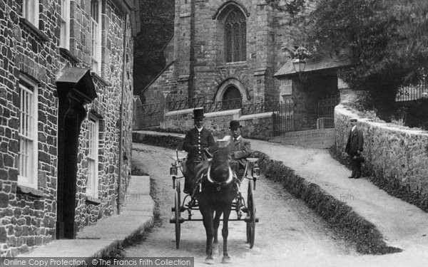 Photo of Penryn, Horse And Trap 1904