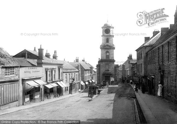 Photo of Penryn, Market Street 1890