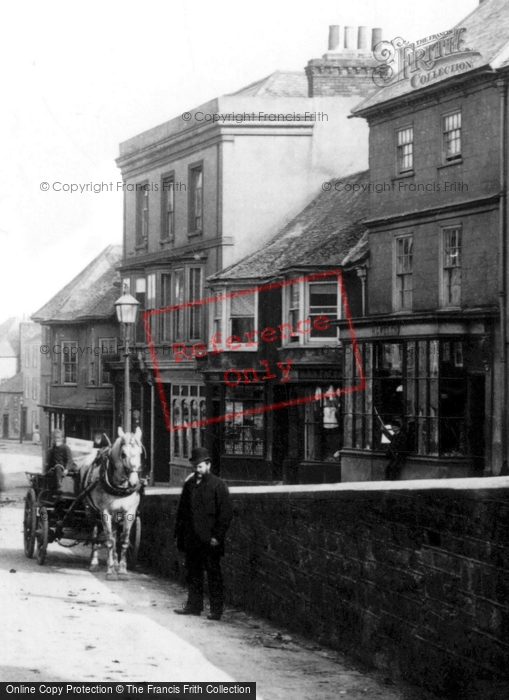 Photo of Penryn, Street Scene 1890