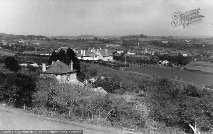 Photo of Penryn, View From Kernick Road c.1955