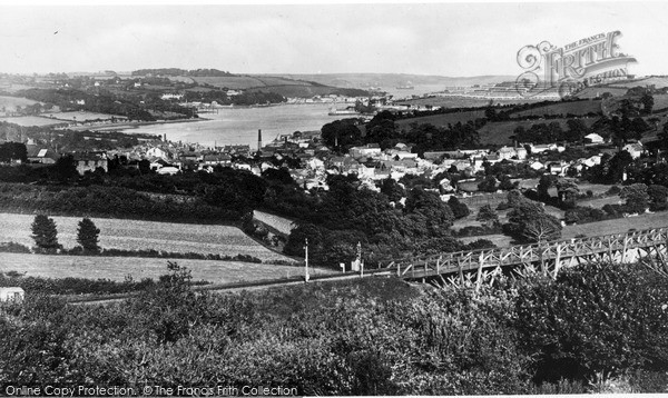 Photo of Penryn, View Over The Town c.1932
