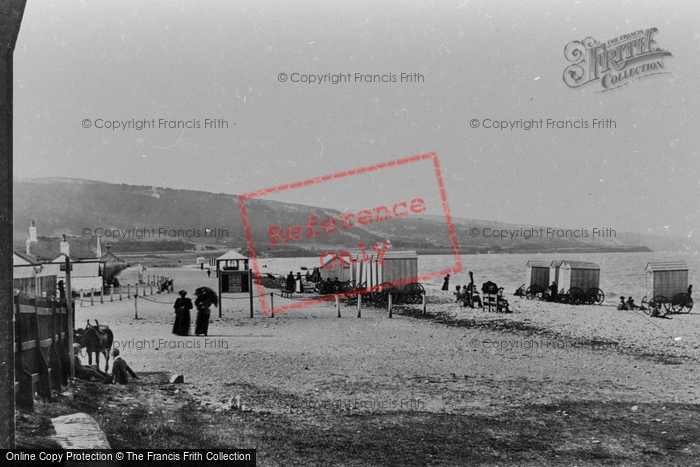 Photo of Pensarn, Beach 1895