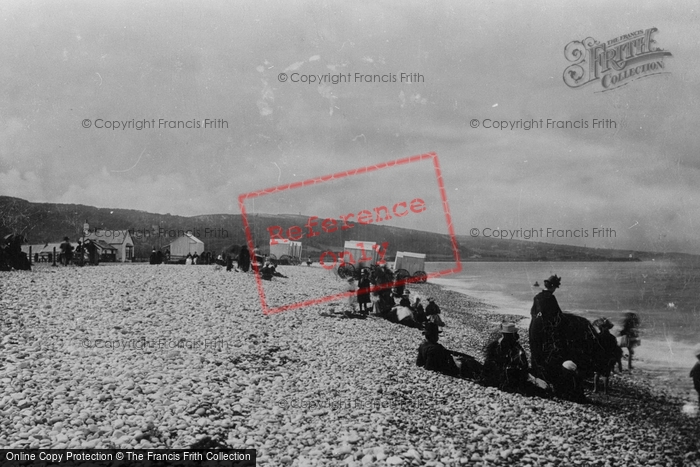 Photo of Pensarn, The Beach 1890