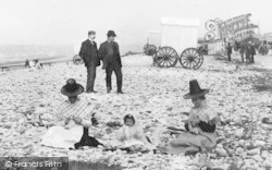 Welsh Ladies On The Beach c.1900, Pensarn