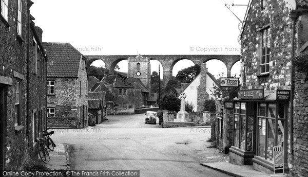 Photo of Pensford, The Village And Viaduct c.1955