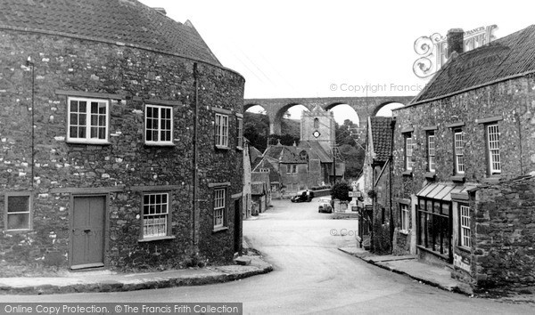 Photo of Pensford, The Village c.1955