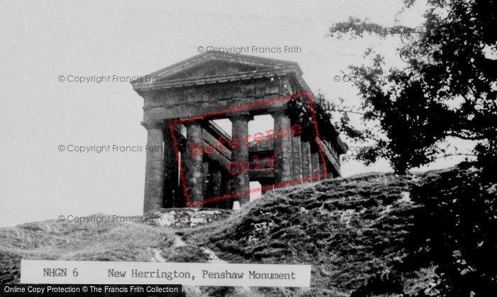 Photo of Penshaw, Penshaw Monument c.1955