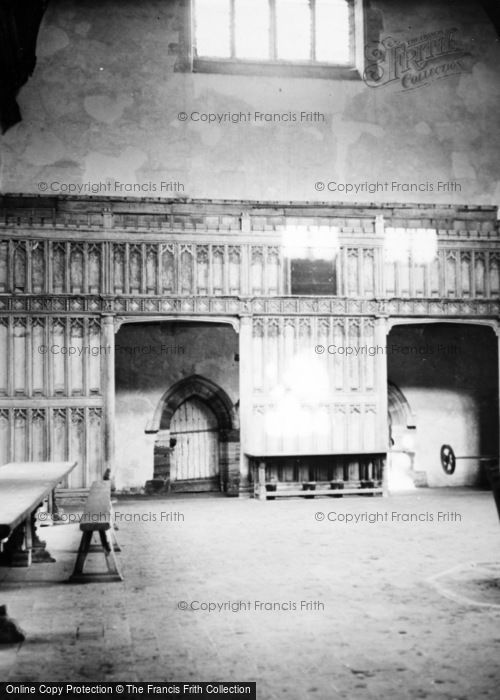 Photo of Penshurst, Penshurst Place, Great Hall c.1937