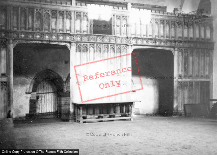 Photo of Penshurst, Penshurst Place, Great Hall c.1937