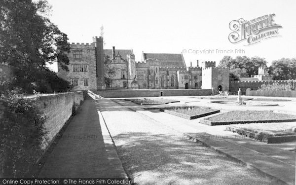 Photo of Penshurst, Penshurst Place, The Gardens c.1955
