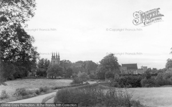 Photo of Penshurst, The Church From The River c.1939