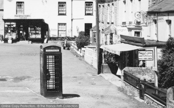 Photo of Pentewan, A Corner Of The Square c.1955