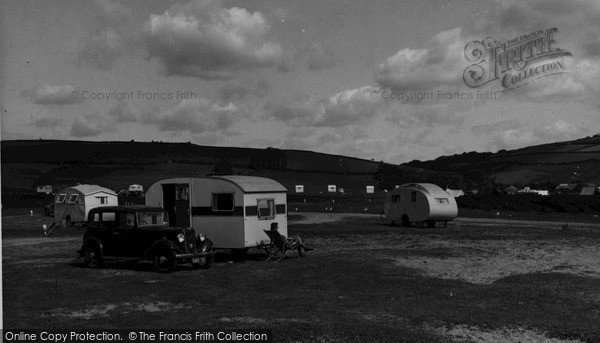 Photo of Pentewan, Camping Site c.1955