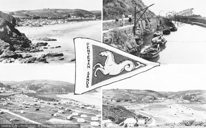 Photo of Pentewan, Composite c.1960