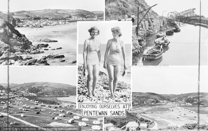 Photo of Pentewan, Composite c.1960
