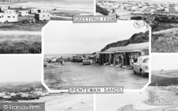 Composite, Greetings From Pentewan Sands c.1960, Pentewan