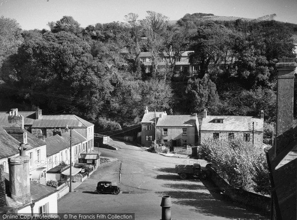 Photo of Pentewan, Square From West c.1955