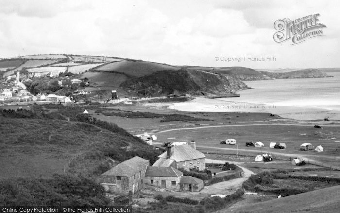 Photo of Pentewan, The Bay c.1955