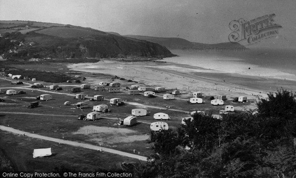 Photo of Pentewan, The Bay c.1955