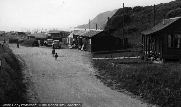 Photo of Pentewan, The Camp Entrance c.1955