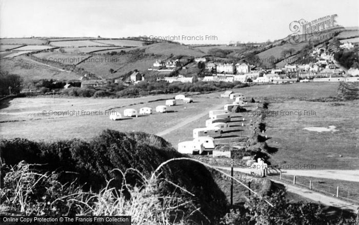 Photo of Pentewan, The Caravan Site c.1955