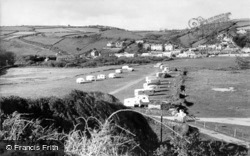 The Caravan Site c.1955, Pentewan