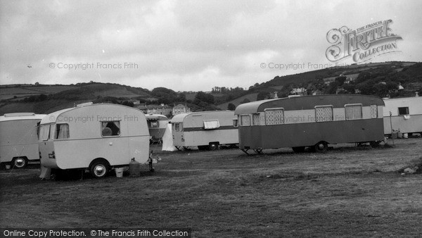 Photo of Pentewan, The Caravan Site c.1960