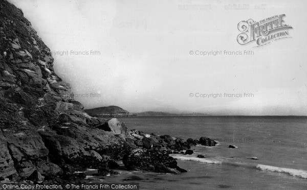 Photo of Pentewan, The Cliffs c.1955