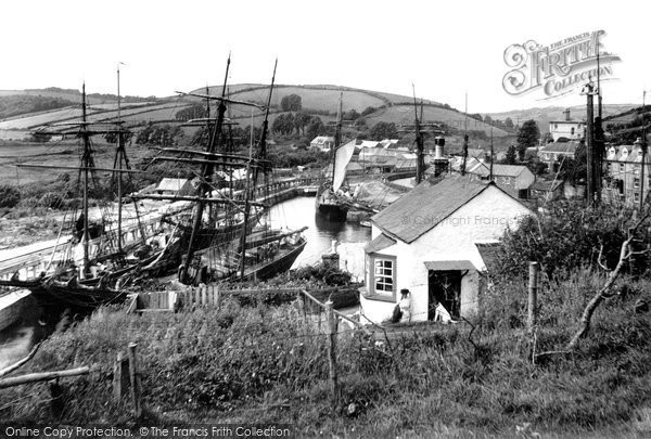 Photo of Pentewan, The Harbour 1912