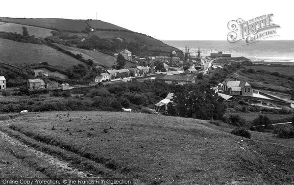 Photo of Pentewan, The Harbour 1912