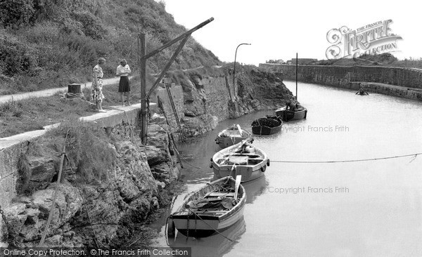 Photo of Pentewan, The Harbour 1953
