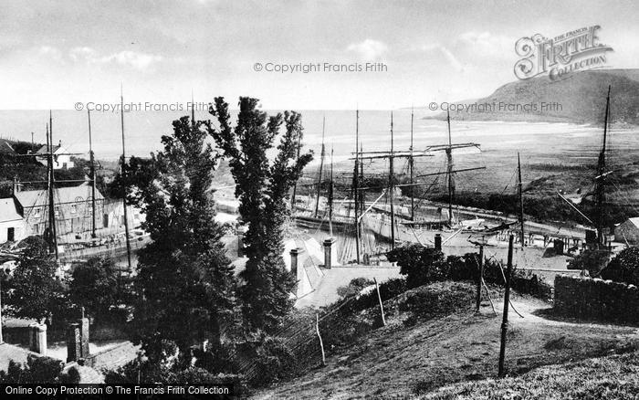 Photo of Pentewan, The Harbour c.1912