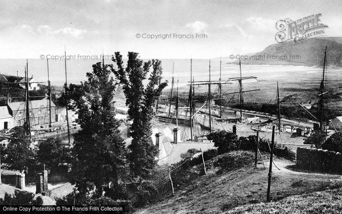 Photo of Pentewan, The Harbour c.1912