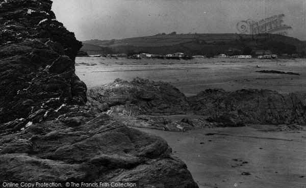Photo of Pentewan, The Rocks c.1955
