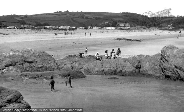 Photo of Pentewan, The Rocks c.1955