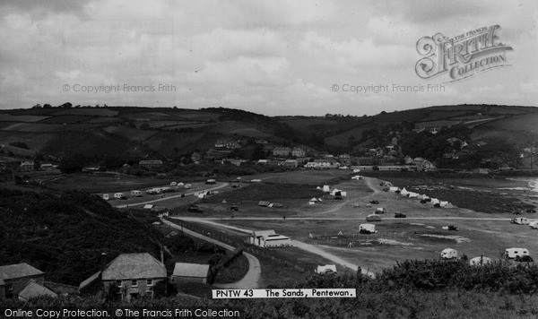 Photo of Pentewan, The Sands c.1955