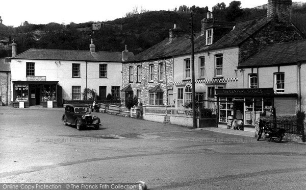 Photo of Pentewan, The Square c.1950