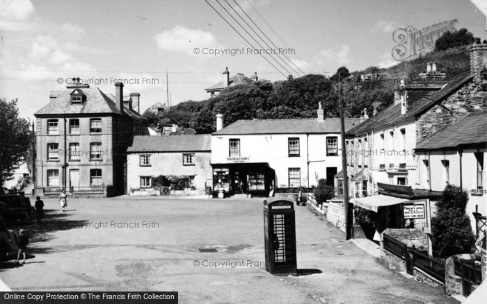 Photo of Pentewan, The Square c.1955