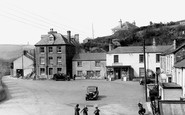 Pentewan, the Square from the East c1955