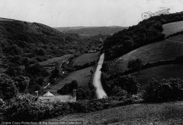 Photo of Pentewan, Valley 1912