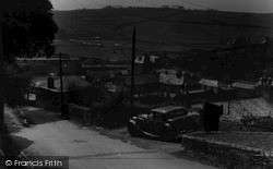 View From Porthpean Hill c.1955, Pentewan