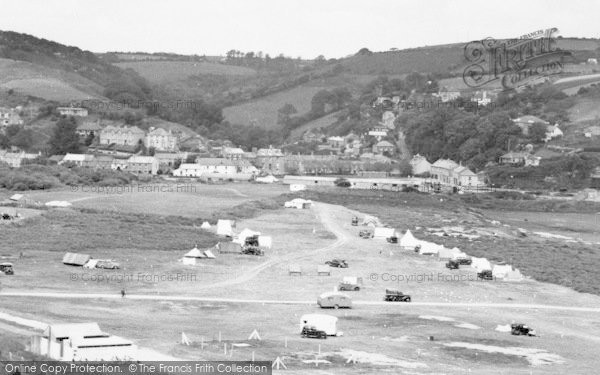 Photo of Pentewan, Village And Camping Site c.1955