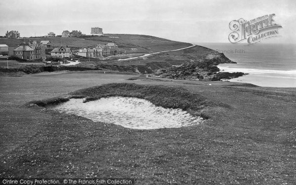 Photo of Pentire, From Golf Links 1930
